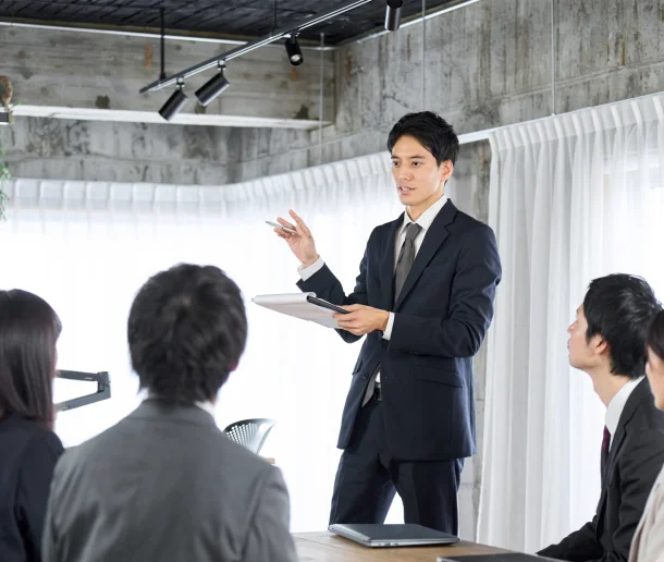 入社前研修の様子